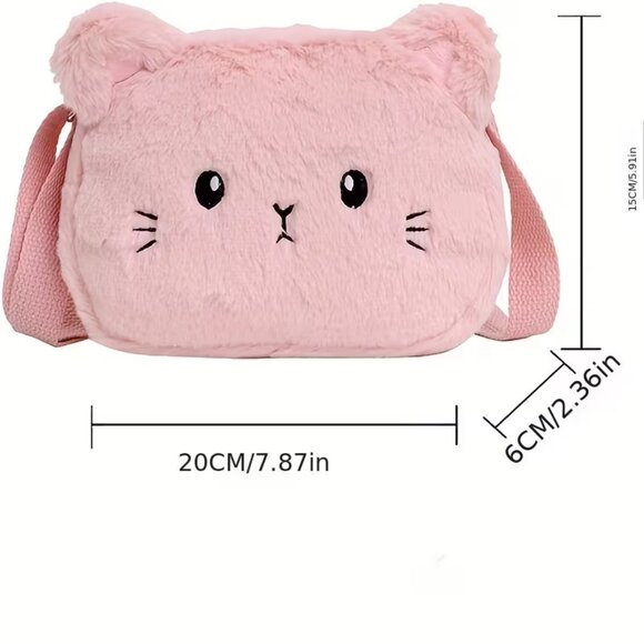 pinky bear  girls  crossbody bag  women or girls - Picture 3 of 3